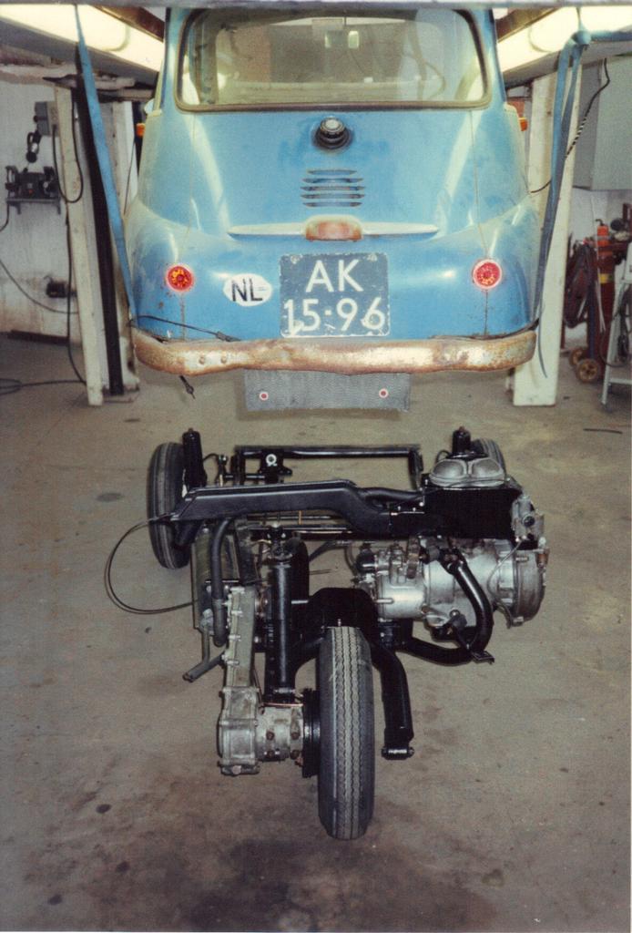 Bmw isetta 300 1959 3-wiel, foto 7