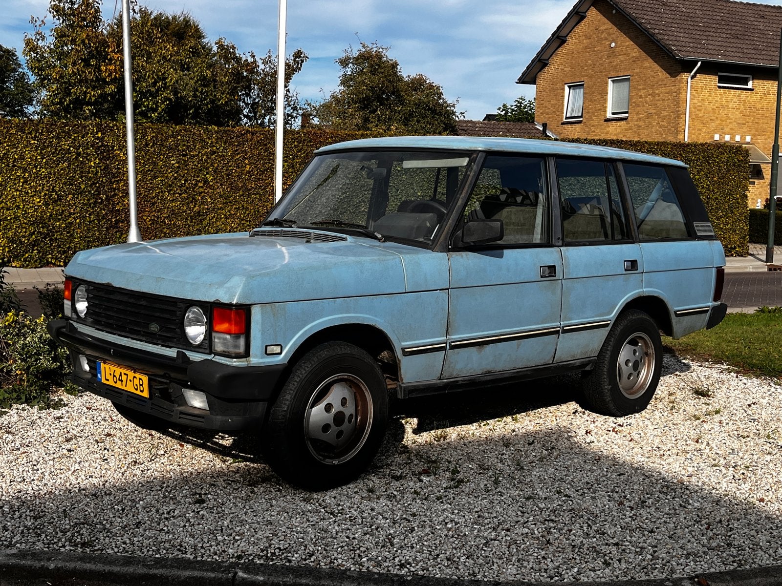 Land Rover  Rang Rover Classic RRC, Auto's, Land Rover, Wit, Stationwagon, Geïmporteerd, 185 pk