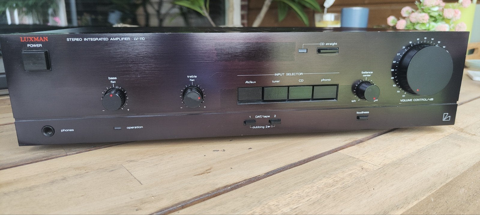 luxman LV-110 stereo versterker, Ophalen of Verzenden, Overige merken
