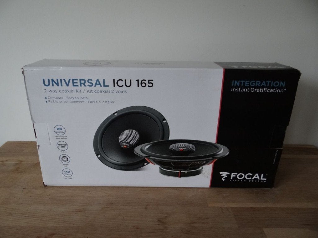 Focal ICU 165 autospeakers 16,5 cm nieuw in doos, Ophalen of Verzenden, Zo goed als nieuw