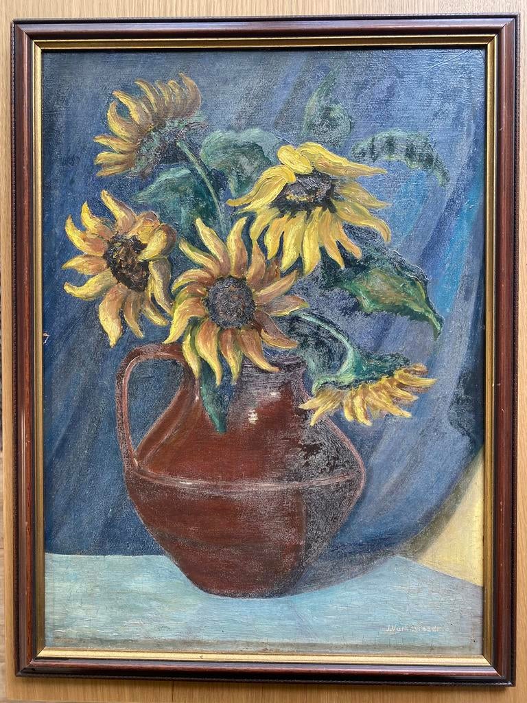 Schilderij Varkevisser, Antiek en Kunst, Kunst | Schilderijen | Klassiek, Ophalen