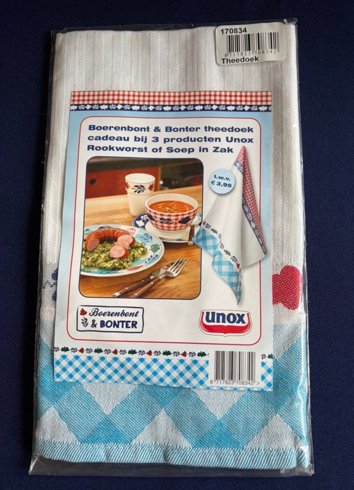 Boerenbont theedoek, Ophalen of Verzenden, Nieuw, Theedoek of Handdoek