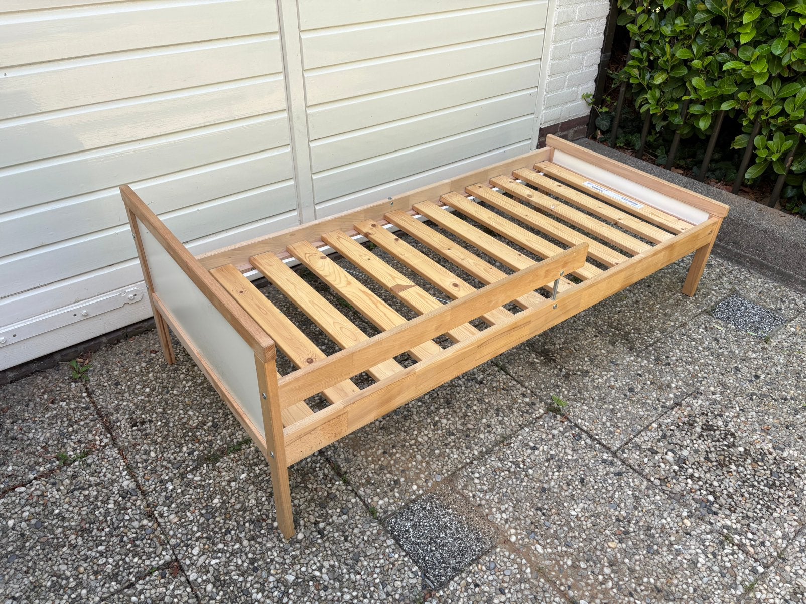 Ikea Singlar kinderbed 70x160cm met Sultan lattenbodem, Ophalen, Gebruikt, 70 tot 85 cm, 140 tot 160 cm