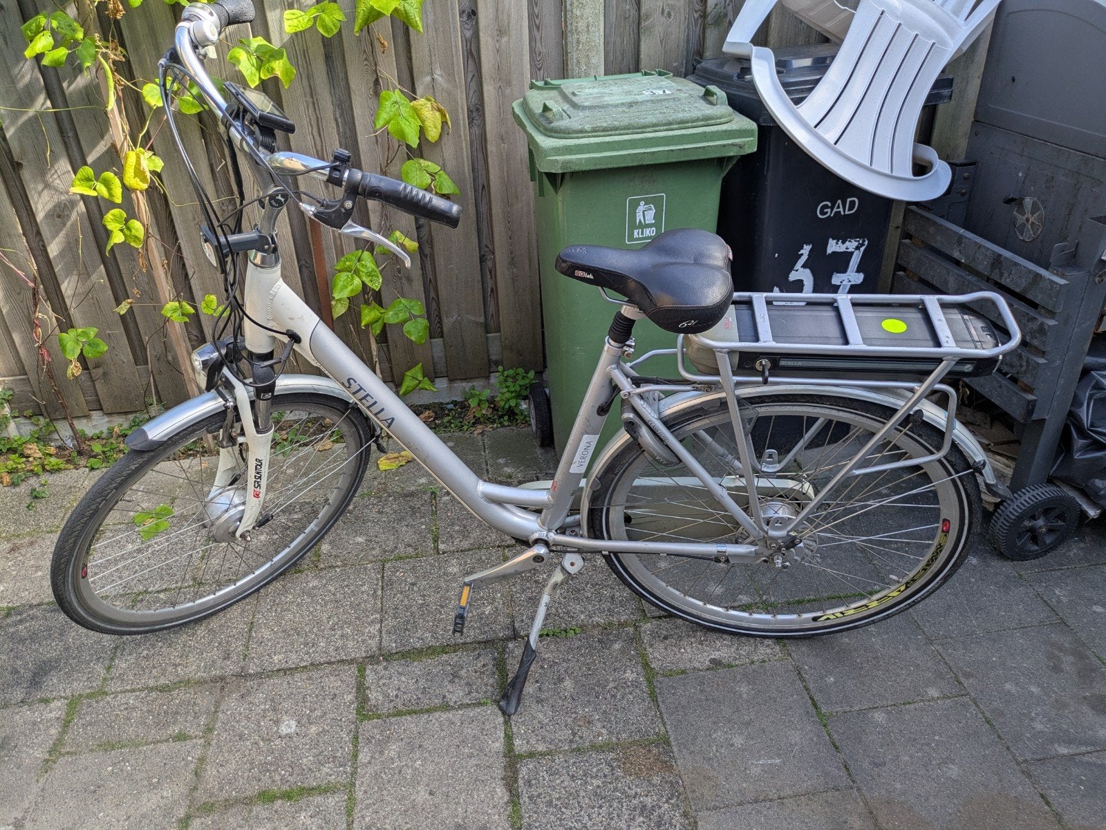 Stella Verona elektrische fiets - Goede staat, Gebruikt, 51 tot 55 cm, 30 tot 50 km per accu, Ophalen