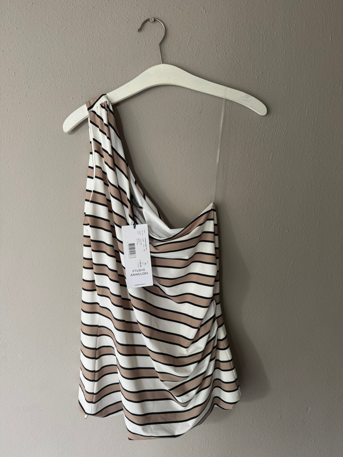 Studio Anneloes Yvonne one shoulder top maat XL nieuw, Overige kleuren, Maat 46/48 (XL) of groter, Nieuw, Ophalen of Verzenden