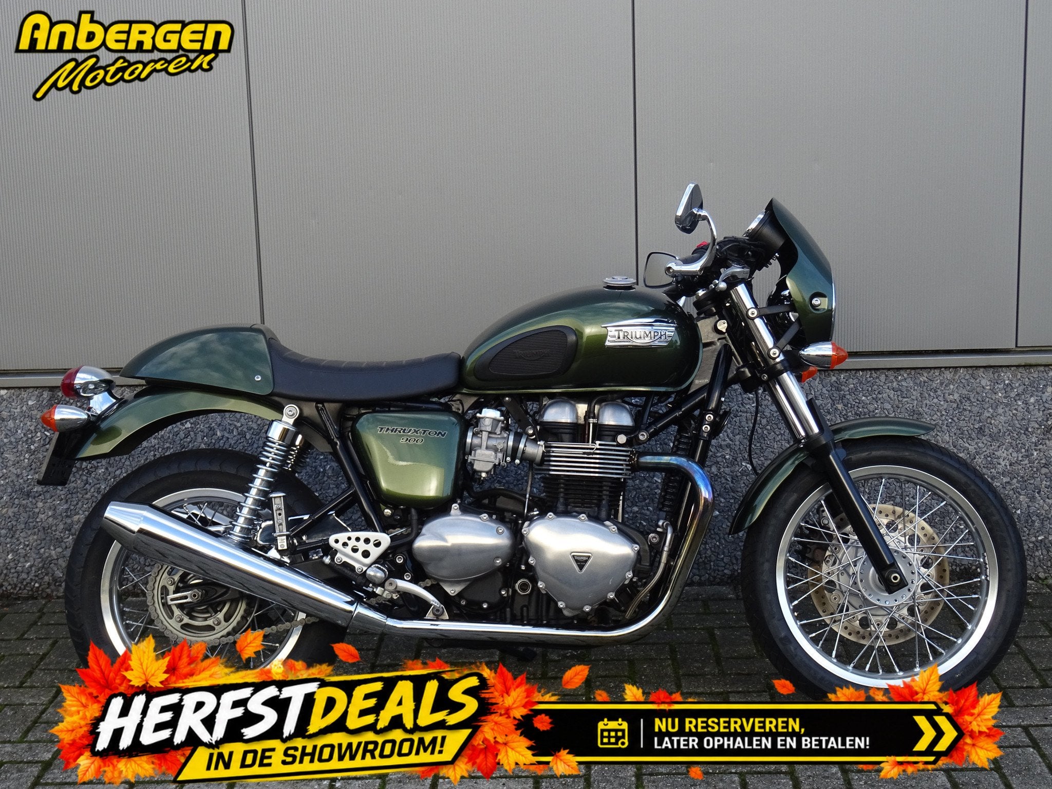 Triumph THRUXTON 900 (bj 2014), 900 cc, Naked bike, Gebruikt, Bedrijf