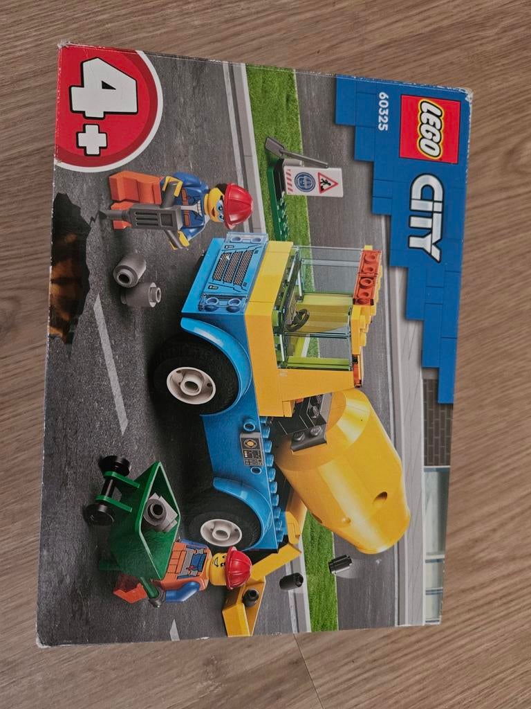 LEGO City 60325 Cementmixer - Nieuwstaat in originele doos, Ophalen, City, Lego, Zo goed als nieuw