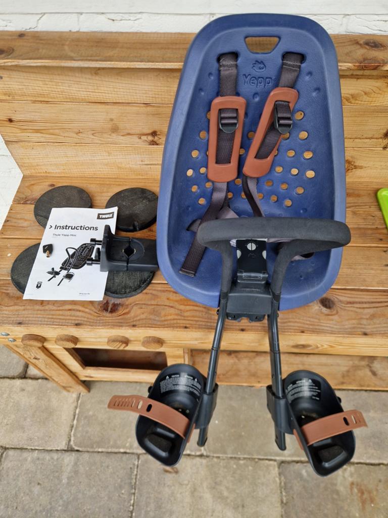 Thule Yepp Mini Voorzitje (incl. windscherm), Ophalen, Voorzitje, Thule Yepp, 0 t/m 13 kg