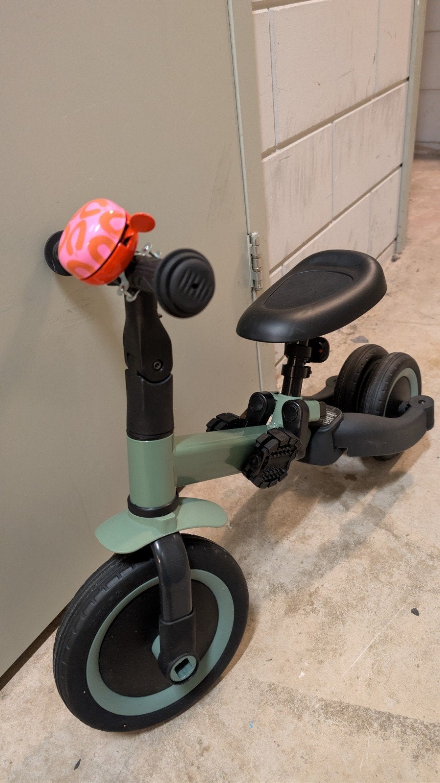 Topmark 4-in-1 Driewieler Loopfiets Kaya - Zo goed als nieuw, Ophalen, Zijwieltjes, 16 tot 20 inch, Zo goed als nieuw