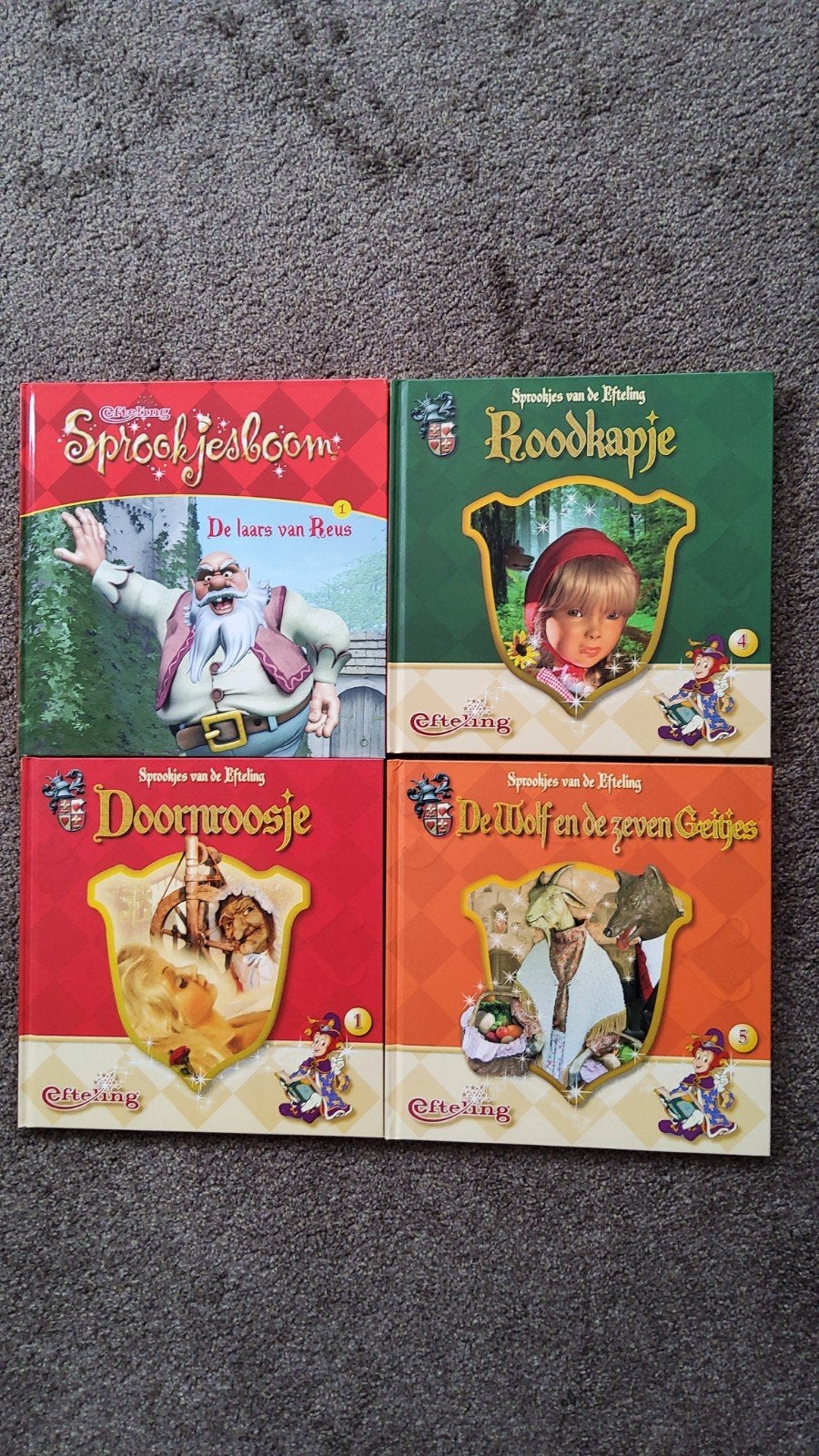 Efteling Sprookjesboeken - Zo goed als nieuw, Ophalen, Zo goed als nieuw, Efteling
