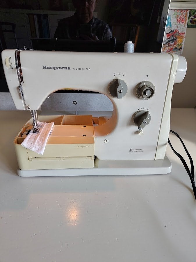 naaimachine Husqvarna, Ophalen of Verzenden, Gebruikt, Naaimachine, Husqvarna