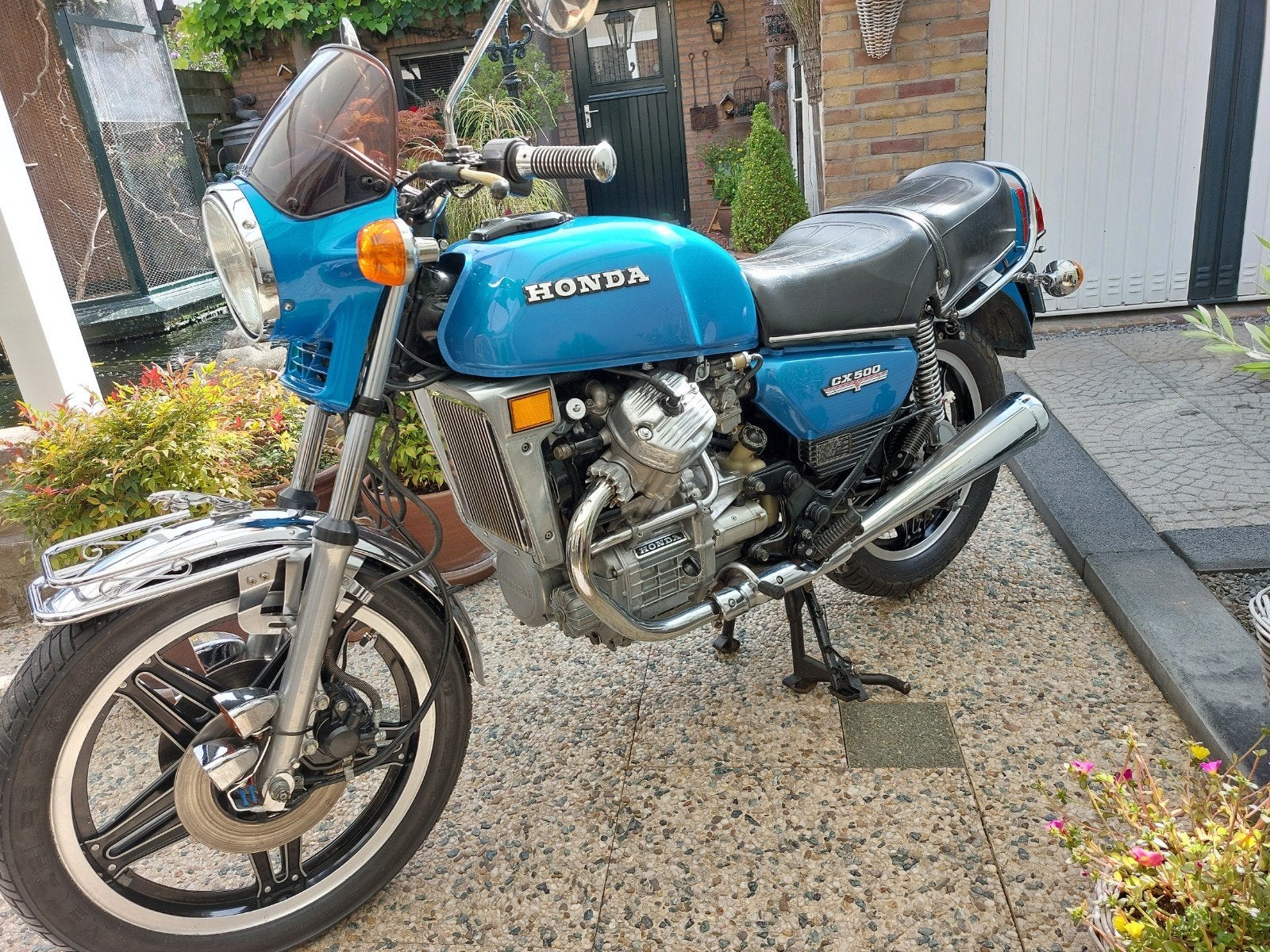 Honda CX 500 uit 1981 - Klassieke Toermotor, Cardan-aandrijving, 2 cilinders, Gebruikt, Toermotor