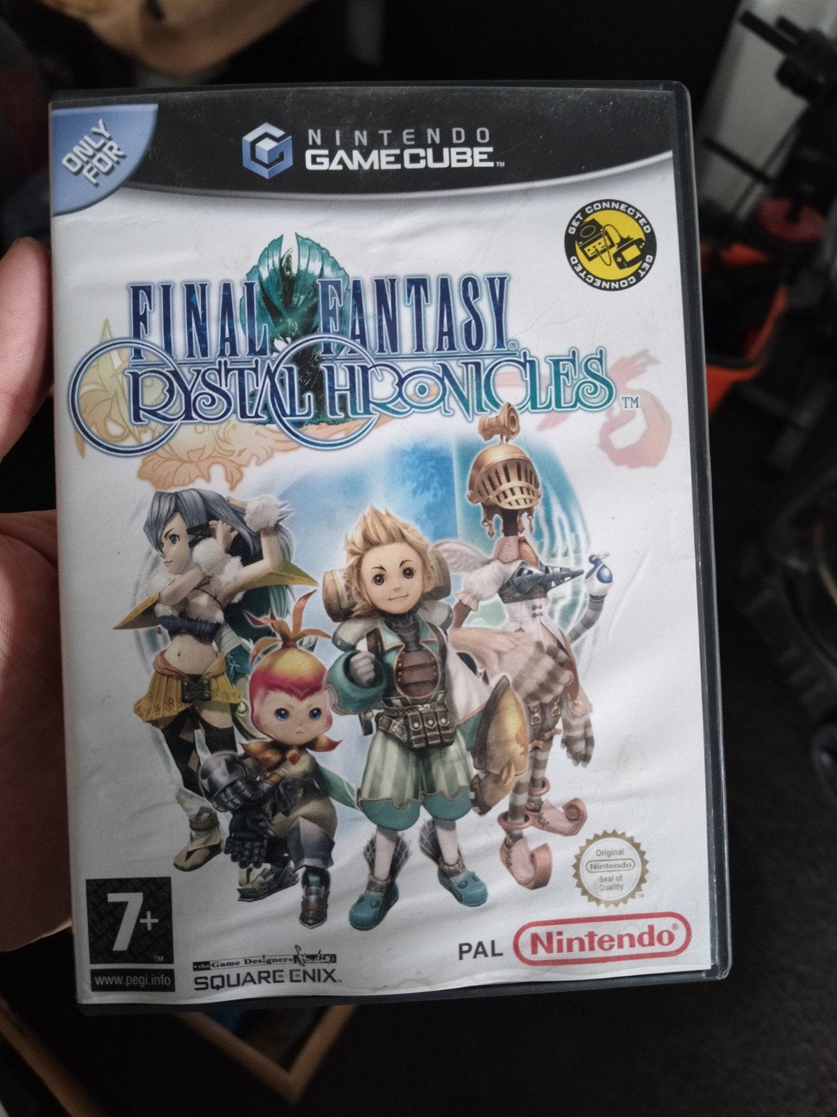 Final Fantasy Crystal Chronicles - Nintendo GameCube, Gebruikt, Eén computer, Ophalen of Verzenden, Role Playing Game (Rpg)