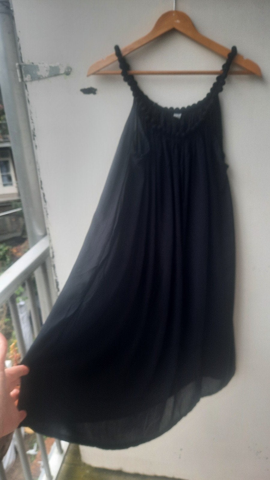 heerlijke viscose zomerjurk, TU, 1x gedragen, Galajurk, Zwart, Ophalen of Verzenden, Zo goed als nieuw