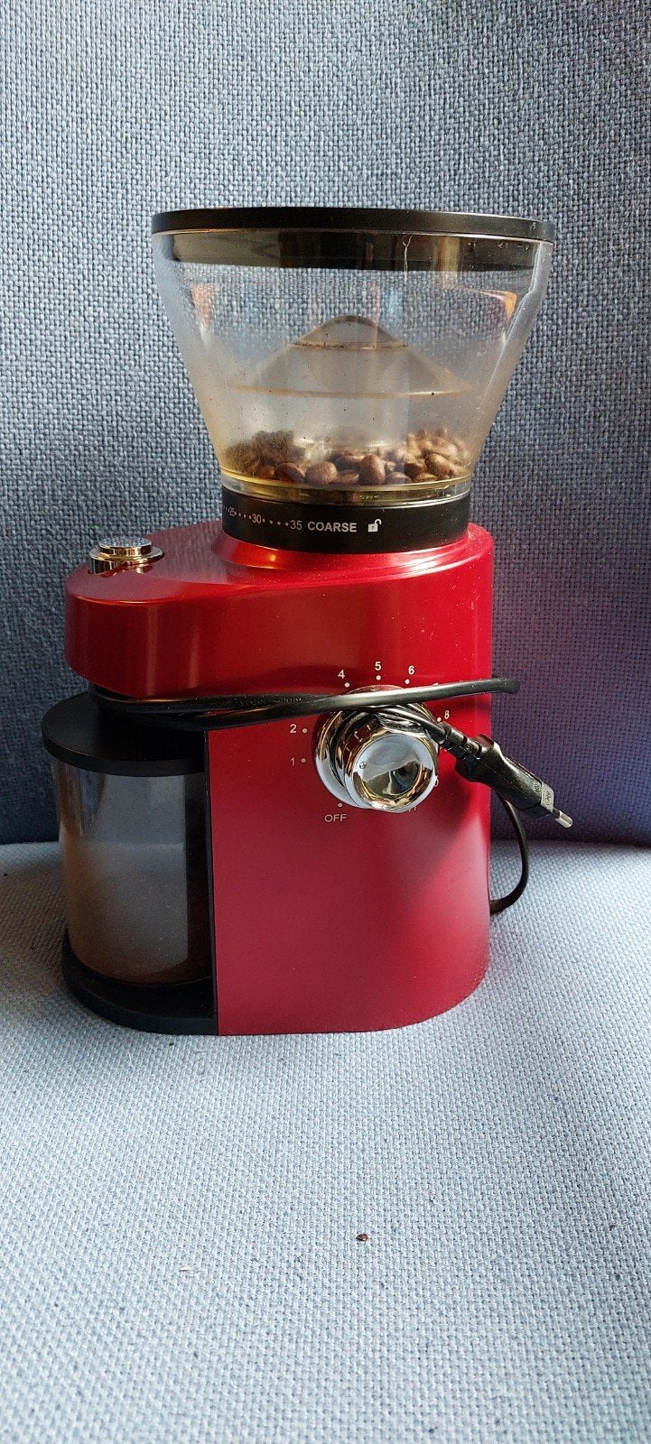 Quigg koffiemolen.   €15,00, Witgoed en Apparatuur, Koffiezetapparaten, Ophalen of Verzenden, Gebruikt, Overige modellen