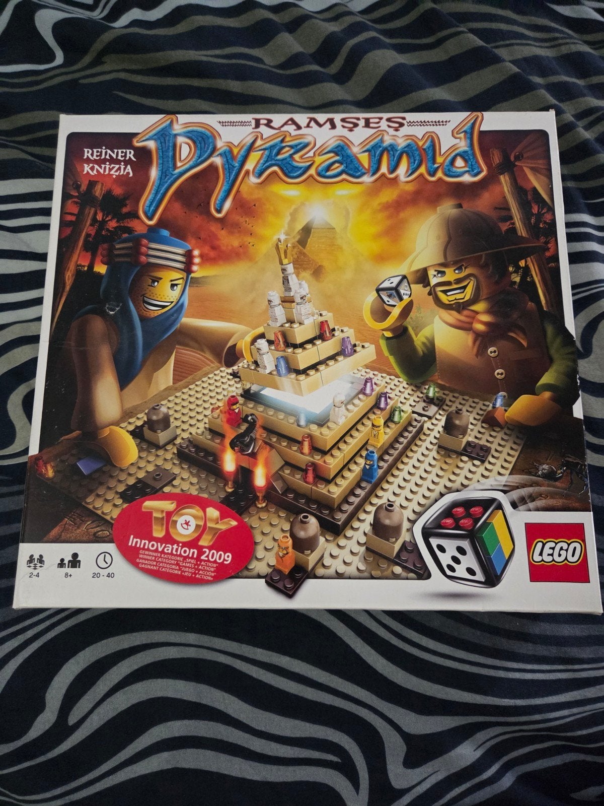 LEGO Ramses Pyramid Bordspel (3843), Hobby en Vrije tijd, Gezelschapsspellen | Bordspellen, Drie of vier spelers, Ophalen, Gebruikt