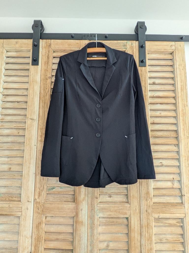Penn & Ink blazer limited edition maat 40, Kleding | Dames, Jasjes, Kostuums en Pakken, Maat 38/40 (M), Penn & Ink, Zwart, Ophalen of Verzenden