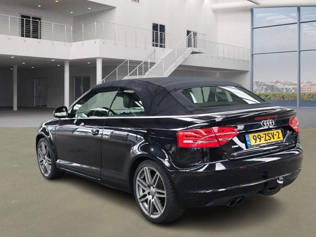 Audi A3 Cabriolet 2.0 TFSI Ambition, Auto's, Audi, Gebruikt, 4 cilinders, 4 stoelen, Zwart