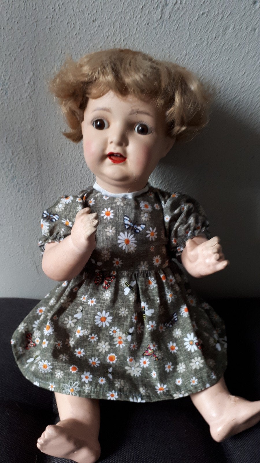 schattige oude pop., Verzamelen, Ophalen of Verzenden, Gebruikt, Pop