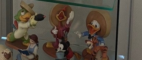 WDCC Three Caballeros, Verzamelen, Ophalen, Overige figuren, Zo goed als nieuw, Overige typen