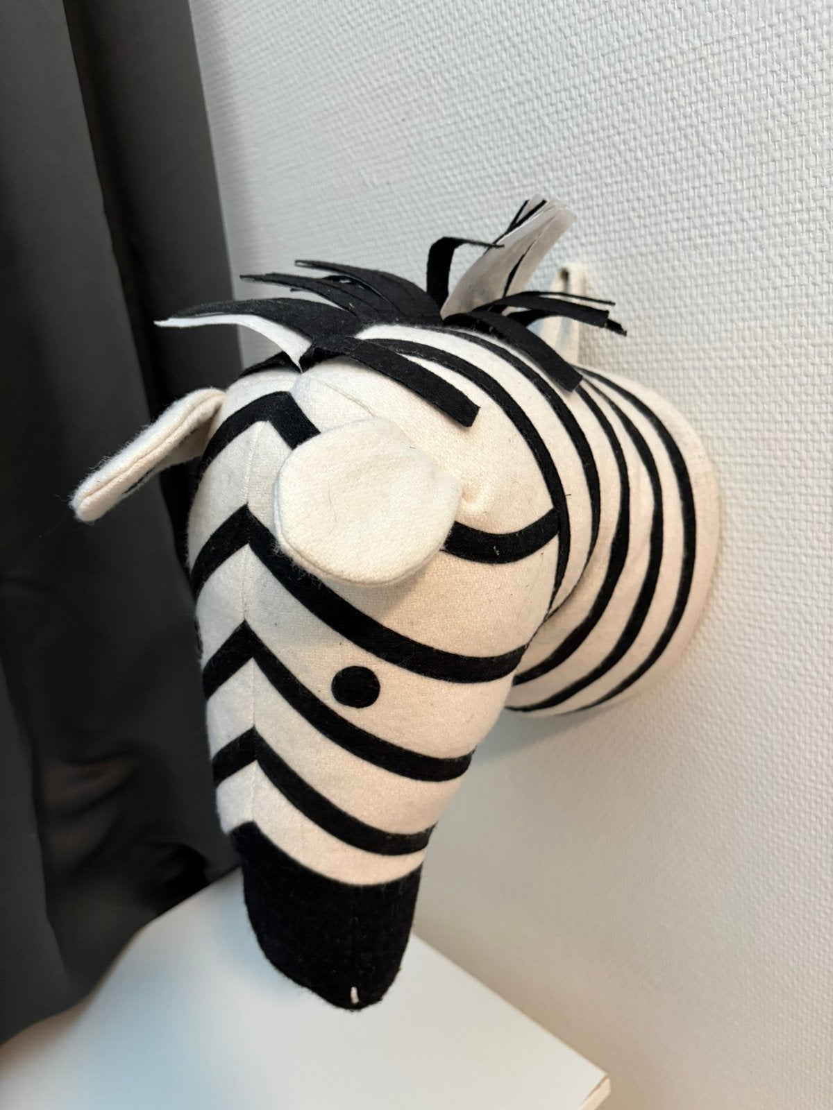 Decoratie zebra, Zwart, Nieuw, Ophalen of Verzenden, Wanddecoratie