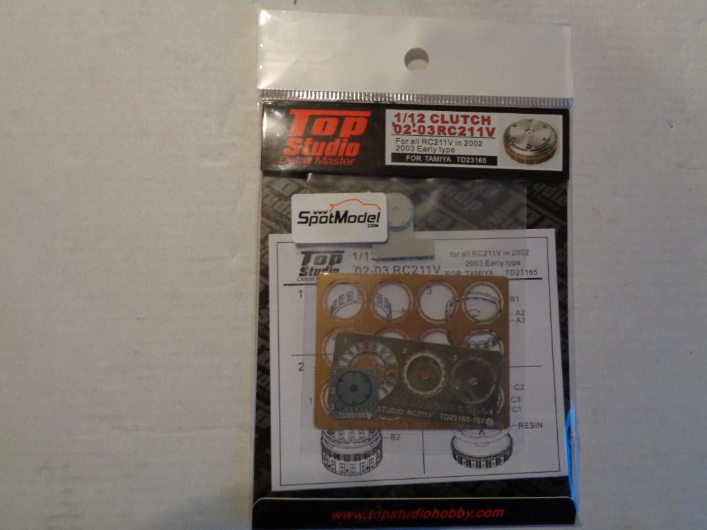 Top Studio diverse upgrade setjes 1:12 voor Tamiya modelle, 1:32 tot 1:50, Nieuw, Ophalen of Verzenden, Italeri