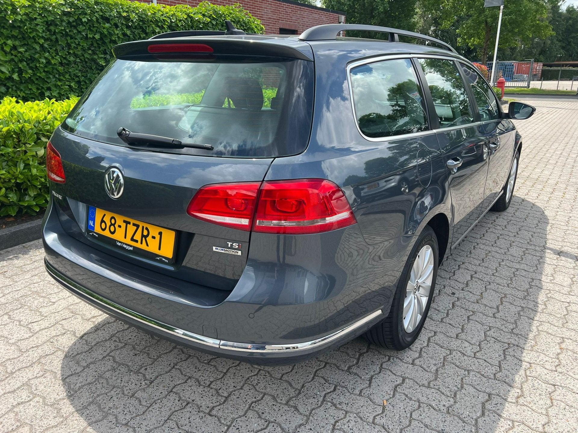 Volkswagen Passat Variant 1.4 TSI Executive Line cruise, nav, Auto's, Euro 5, Stof, Gebruikt, Zwart