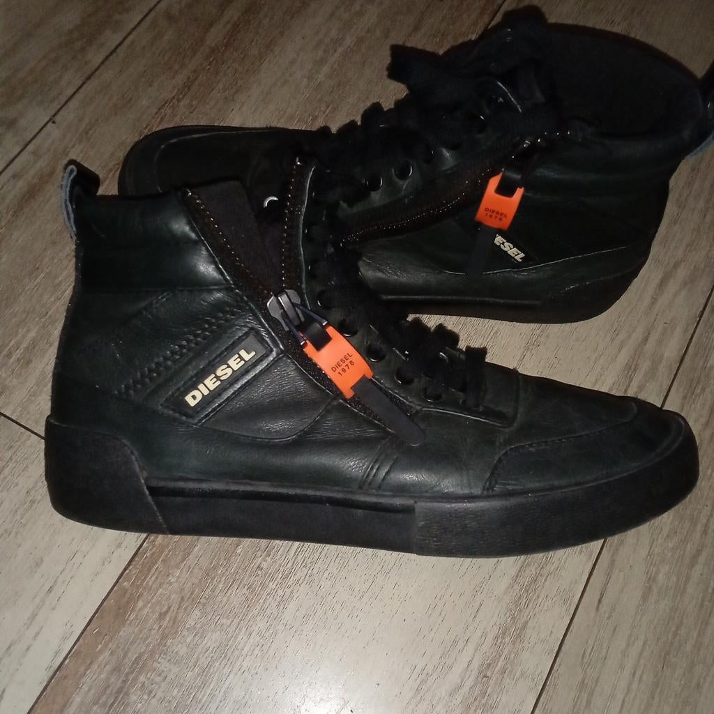 Diesel schoenen maat 41, Diesel, Zwart, Ophalen of Verzenden, Zo goed als nieuw