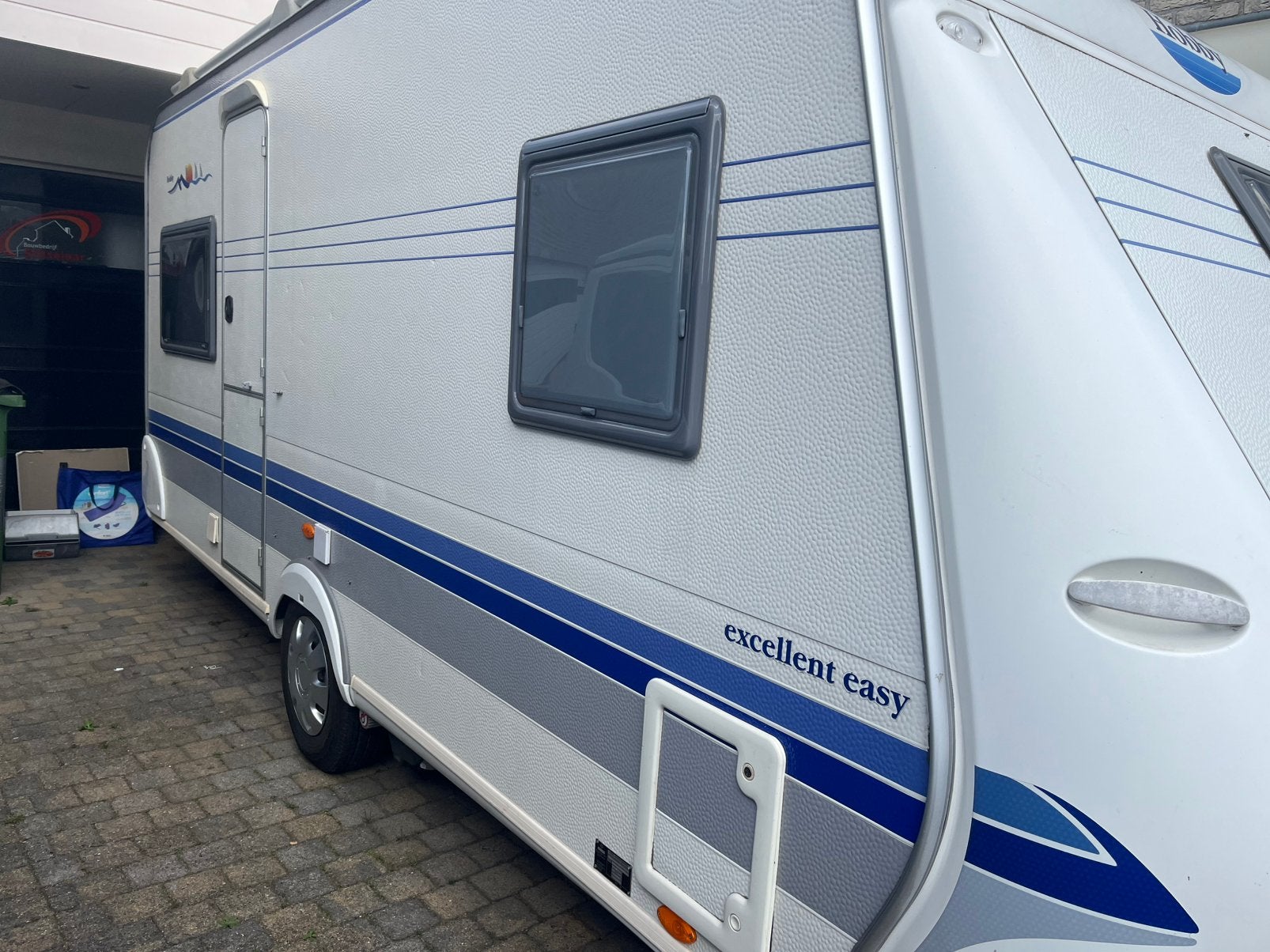 Hobby Excellent Easy 460, Caravans en Kamperen, Rondzit, Hobby, Particulier, 4 tot 5 meter
