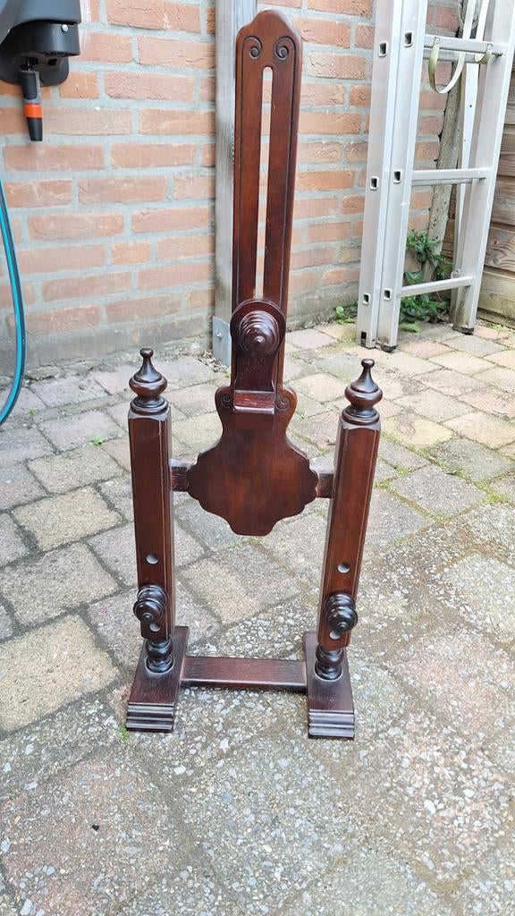Vintage houten schilder ezel, zie foto's, Antiek en Kunst, Ophalen of Verzenden