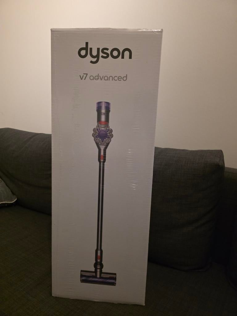 Dyson V7 Advanced Stofzuiger - Nieuw in doos!, Witgoed en Apparatuur, Ophalen of Verzenden, Nieuw, Reservoir, Minder dan 1200 watt