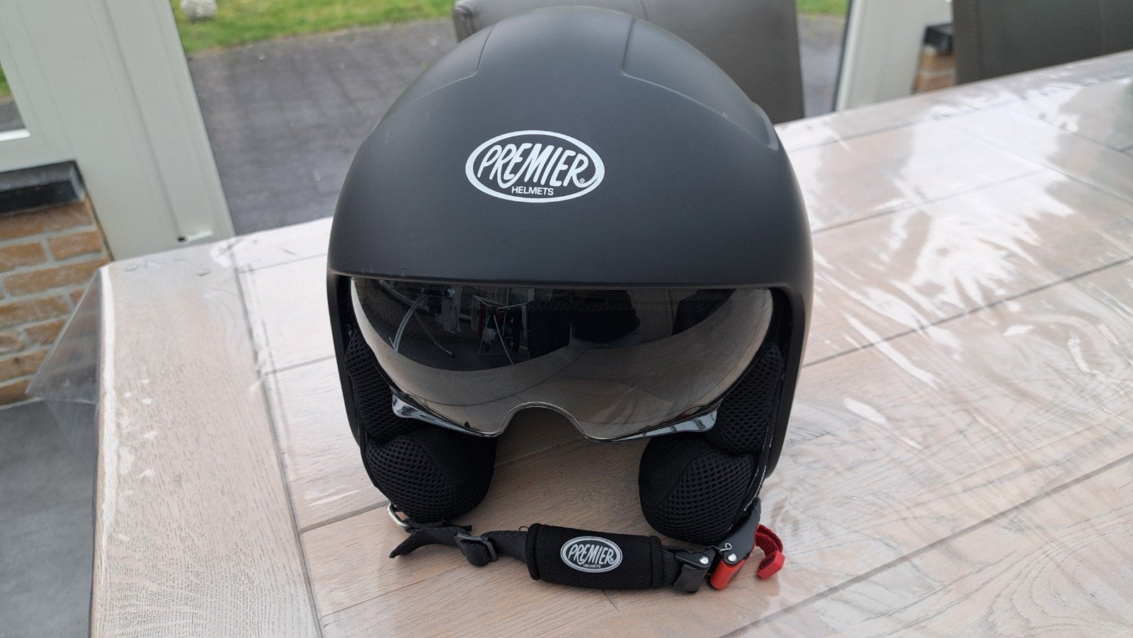 Premier helm maat S, zo goed als nieuw, Ophalen of Verzenden, Tweedehands, Integraalhelm, Overige merken