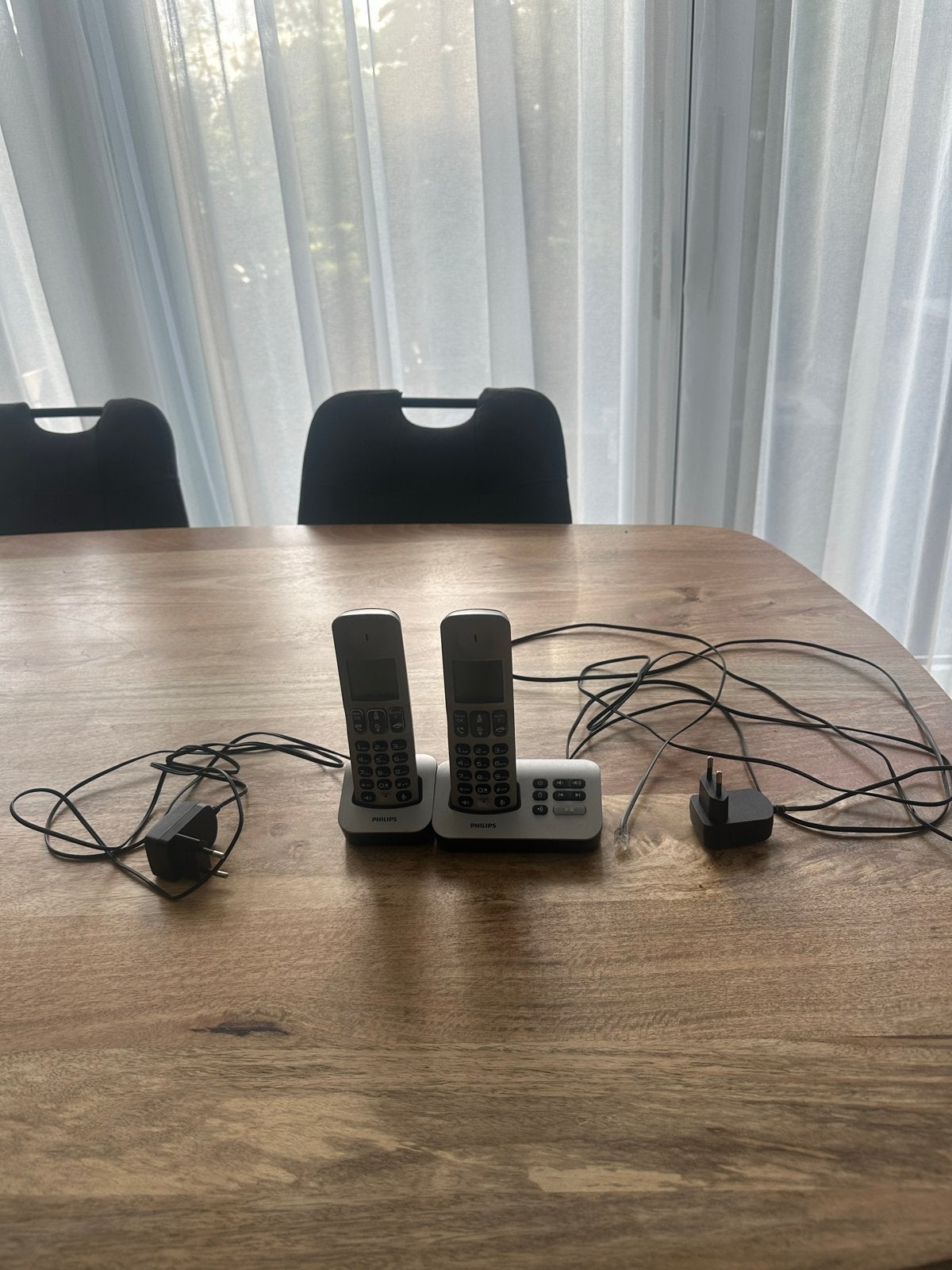 Philips D50x draadloze huistelefoon met 2 handsets, Ophalen of Verzenden, Gebruikt, 2 handsets