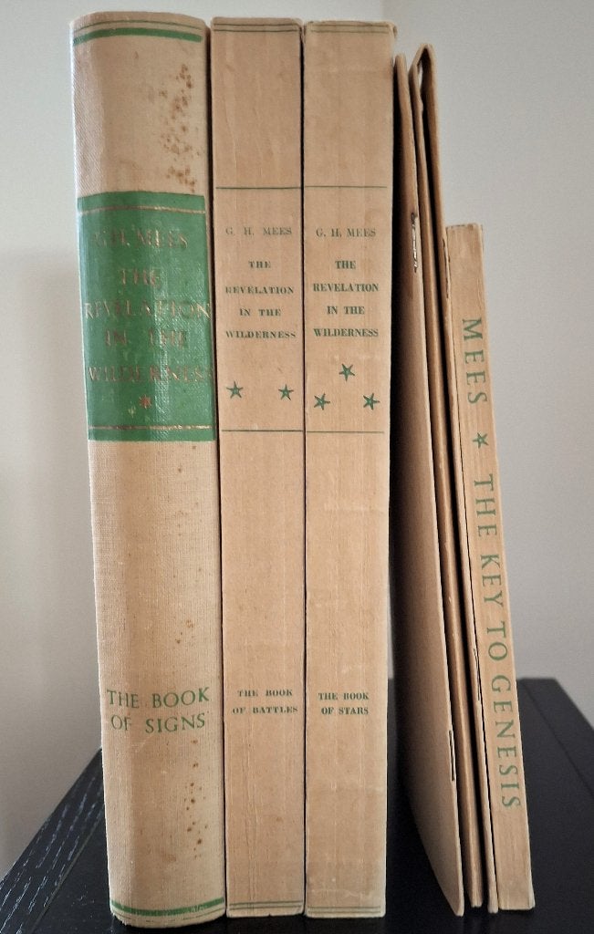 Mees-The Book of Signs-The Book of Battles-The Book of Stars, Gelezen, Spiritualiteit algemeen, Overige typen, Ophalen of Verzenden