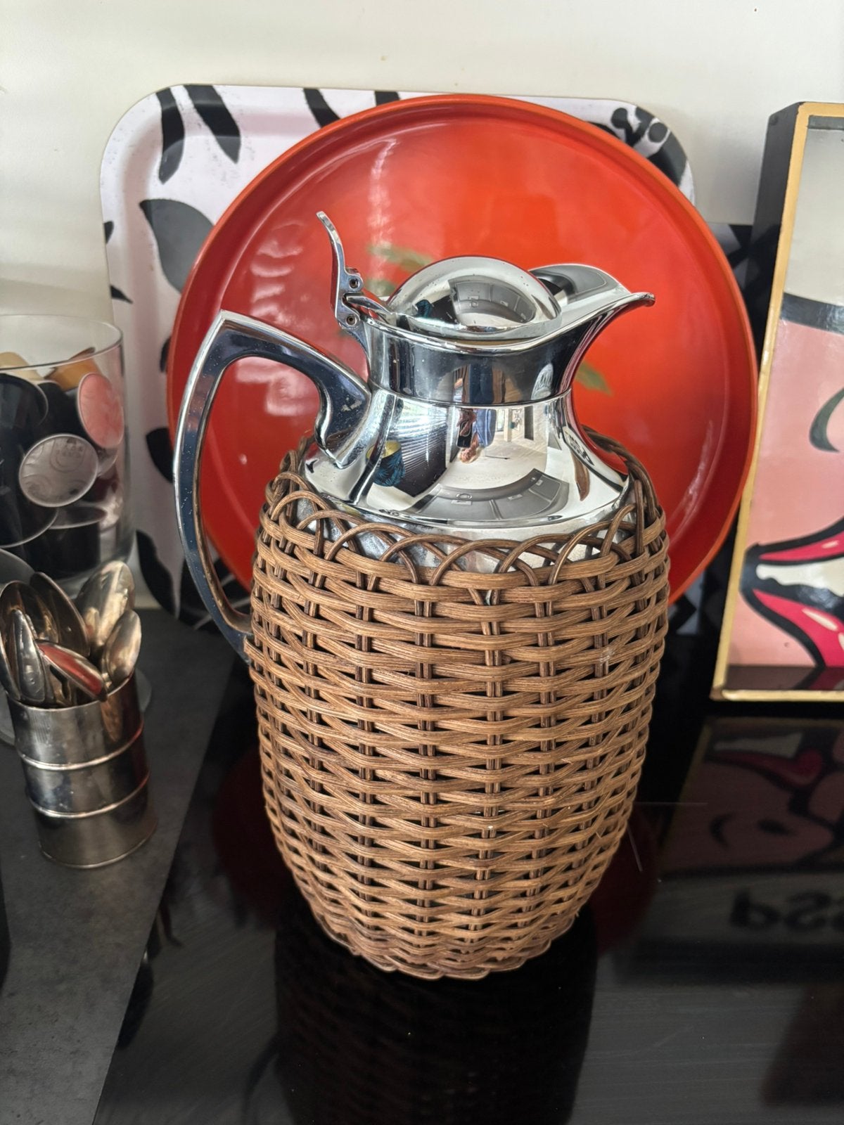 ALFI thermoskan 1,5 liter, Ophalen of Verzenden, Zo goed als nieuw