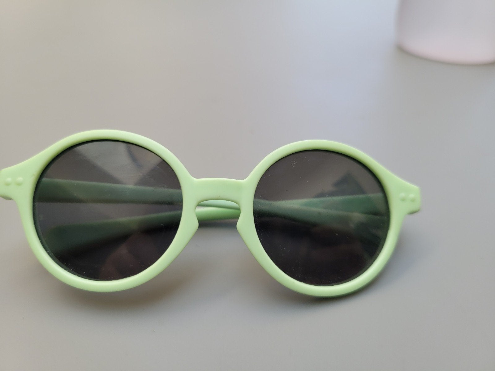 Izipizi Sun Kids Zonnebril Dreumes - Lichtgroen, Ophalen of Verzenden, Gebruikt, Izipizi