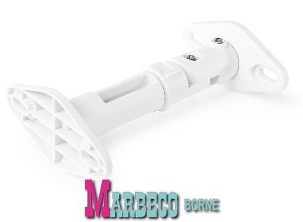 Luidspreker beugels, Speakerbeugel set, 2 stuks, White, Audio, Tv en Foto, Luidsprekers, Overige merken, Inclusief muurbeugels