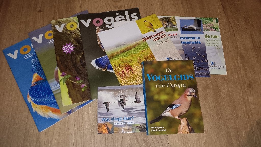 Natuurboeken pakket vogels o.a. Vogelbescherming, Nieuw, Ophalen of Verzenden, Vogels, Diverse Auteurs