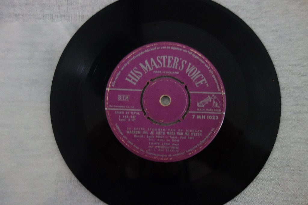 Single. De beste stemmen van de Jordaan, Ophalen of Verzenden, Zo goed als nieuw, 7 inch, Nederlandstalig