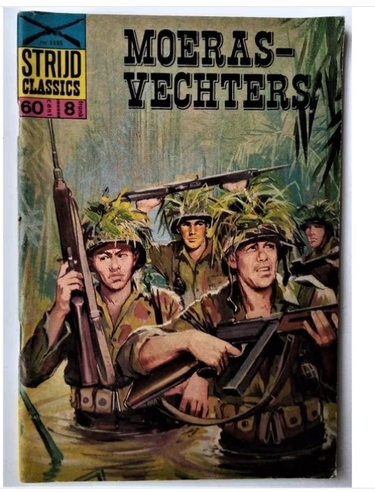 strijd classics nr.1155 *1969*1ste druk- moerasvechters, Boeken, Eén stripboek, Ophalen of Verzenden, Gelezen