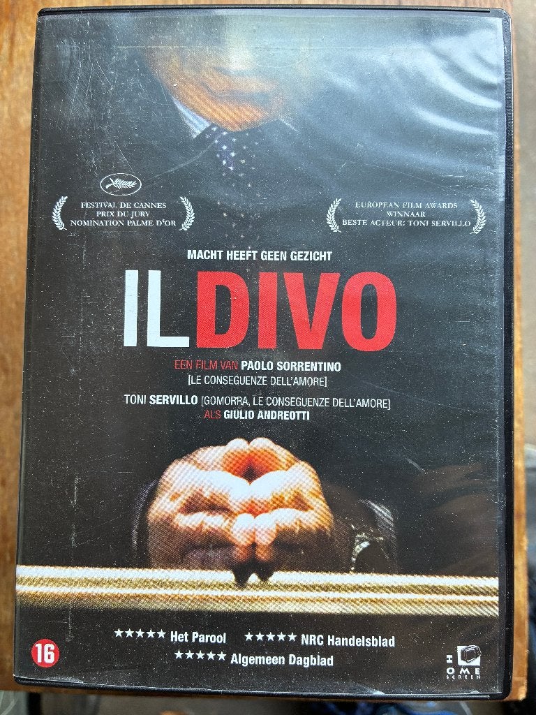 Il Divo DVD (Sorrentino), Zo goed als nieuw, Drama, Vanaf 16 jaar, Italië