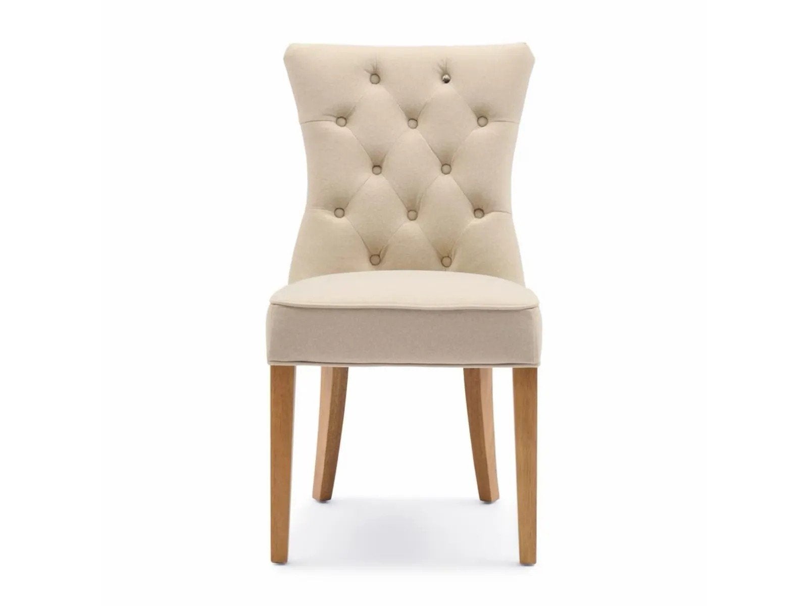 4x Rivièra Maison Balmoral Dining Chair - Latte, Ophalen, Nieuw, Hout, Vier