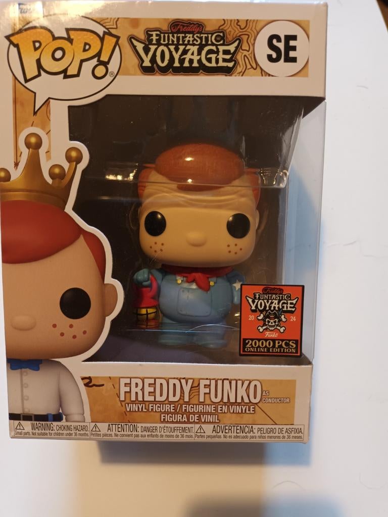 Funko Pop! Freddy Funko as Conductor - Funtastic Voyage SE, Verzamelen, Ophalen of Verzenden, Nieuw