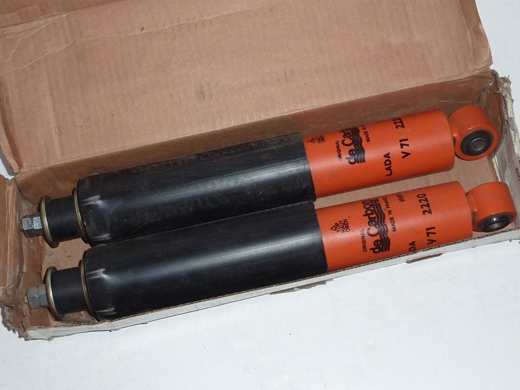 DeCarbon monotube gasdruk schokdempers LADA Niva 2121 vooras, Ophalen of Verzenden