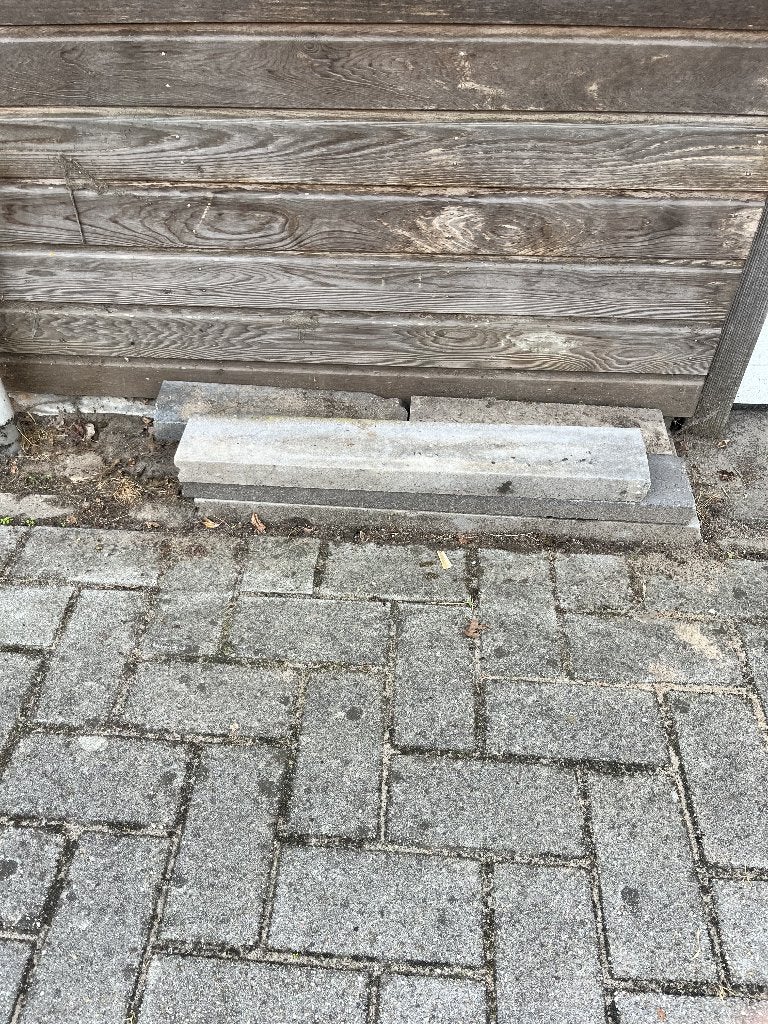 Opsluitbanden tuintegels, Ophalen, Gebruikt, Minder dan 5 m², Beton