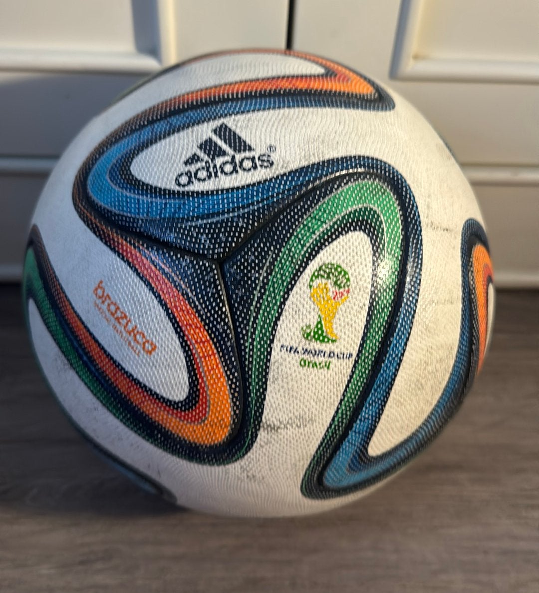 Adidas Brazuca WK 2014 officiële wedstrijdbal, Ophalen of Verzenden, Zo goed als nieuw, Buitenlandse clubs