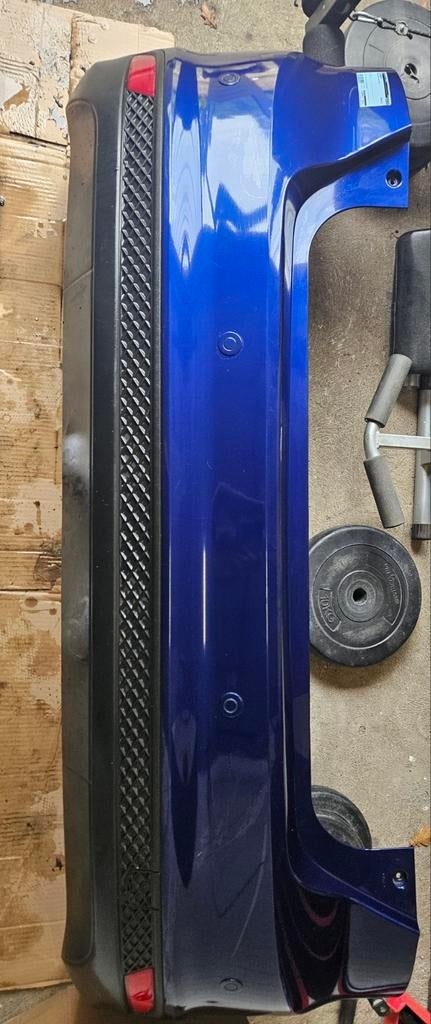 Ford Focus Blauwe achterbumper met sensoren - Gebruikt, Ophalen, Gebruikt, Ford, Achter