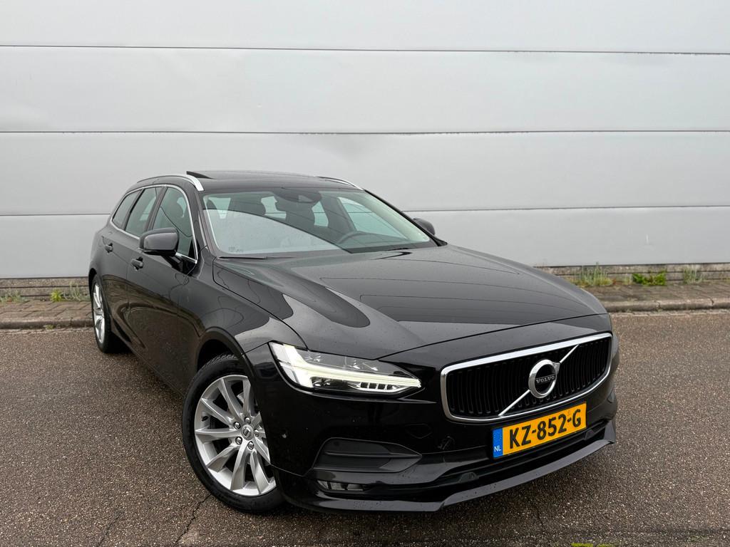 Volvo V90 2.0 D4 190PK (bj 2017) ACC|PANO|LEER|CAMERA|EX BPM, Auto's, Volvo, Bedrijf, Te koop, V90, ABS, Adaptive Cruise Control
