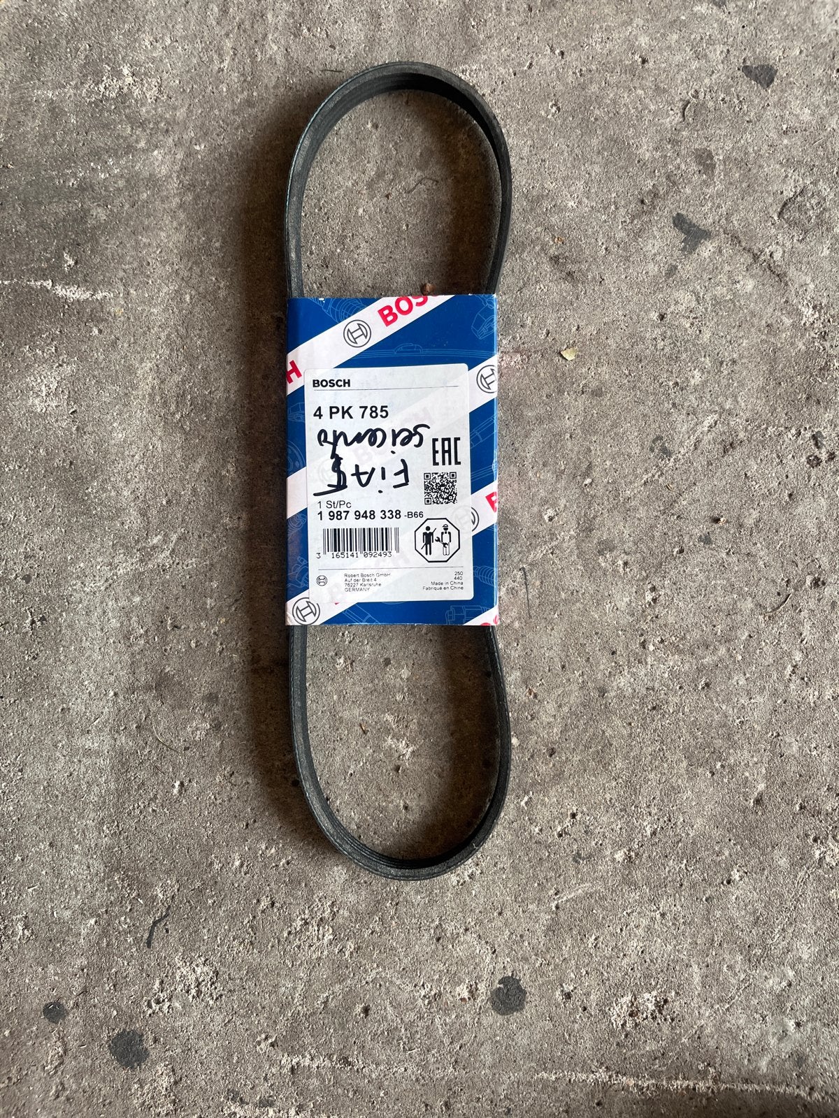Multiriem Bosch 4 PK 785 voor Fiat Seicento, Auto-onderdelen, Ophalen of Verzenden, Nieuw, Fiat