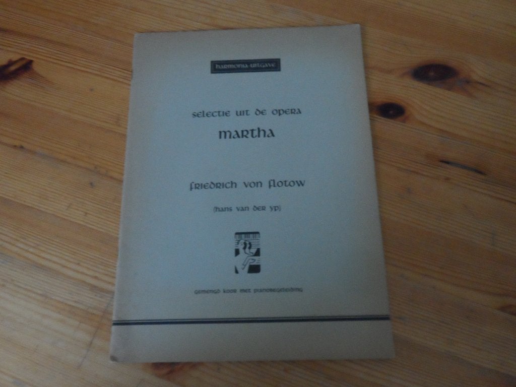 Friedrich von Flotow, Gebruikt, Klassiek, Ophalen of Verzenden, Koor